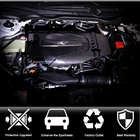 Honda Civic Sedan X 2016–2021 Motorafdekking (Carbon) foto 2