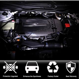 Motorafdekking (Carbon) foto 2