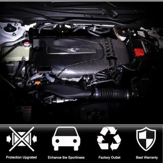 Motorafdekking (Carbon) Honda Civic Sedan X 2016–2021 foto 2