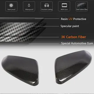 Spiegelkappen V1 (Carbon) Honda Civic Sedan X 2016–2021 foto 4
