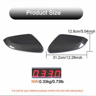 Spiegelkappen V3 (Carbon) Honda Civic Sedan X 2016–2021 foto 4
