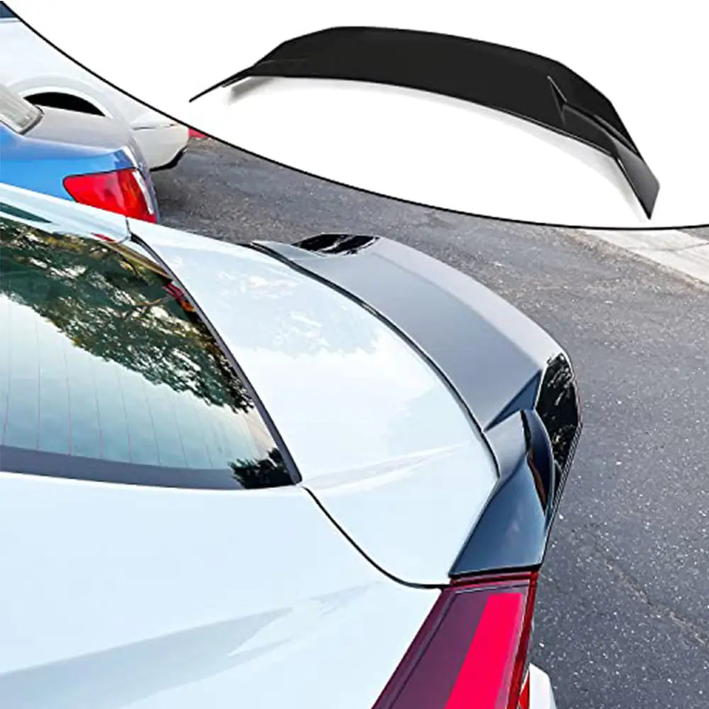 Honda Civic Sedan X 2016–2021 Spoiler (kunststof) Image