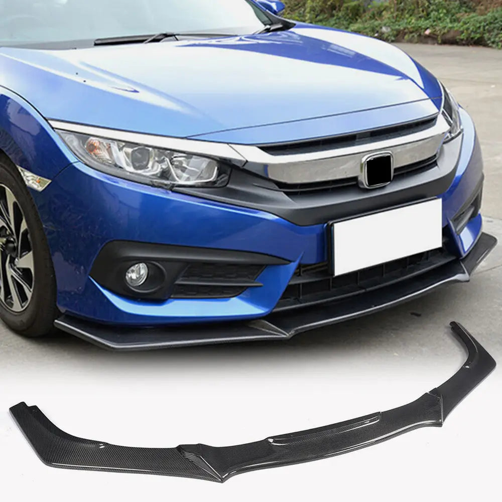 Frontbumper lip (Carbon) foto 1