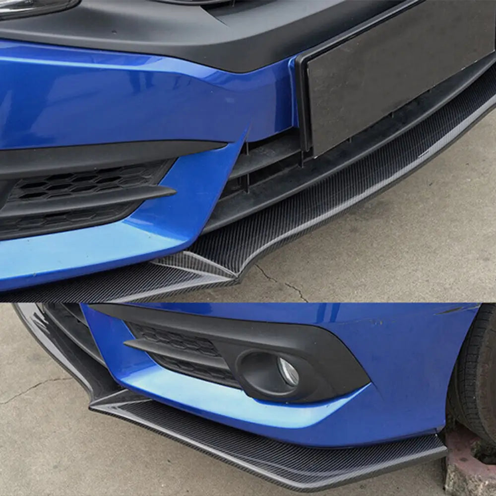 Frontbumper lip (Carbon) foto 3