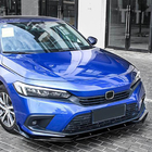 Honda Civic Sedan 2021– Frontbumper lipspoiler Lip V1 (kunststof) foto 2