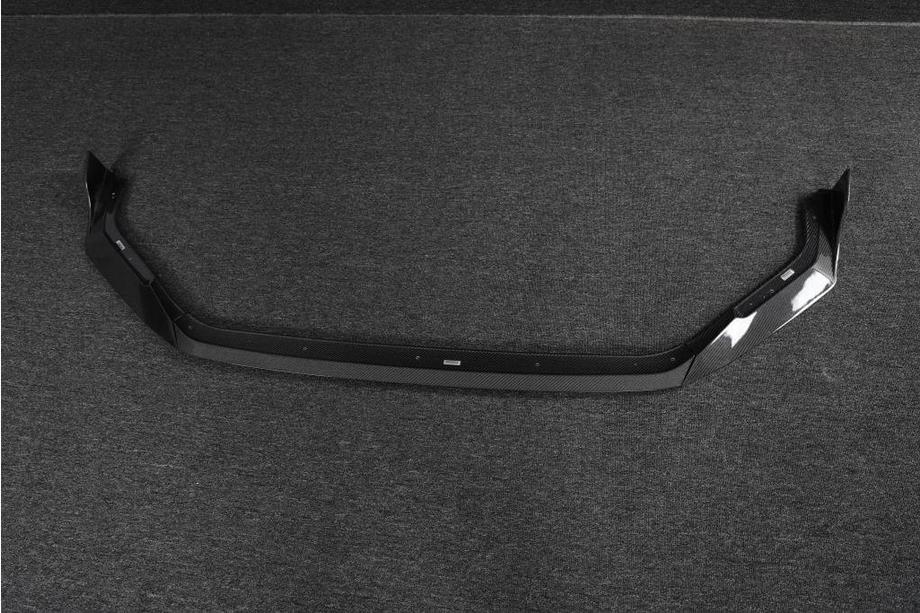 Honda Civic HB 2021– Voorbumper lip Lip V2 (carbon) Foto 9
