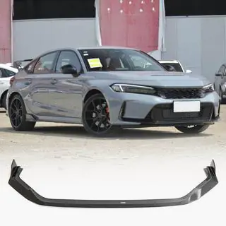 Frontbumper lip Lip V3 (carbon) Honda Civic HB 2021– foto 1