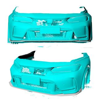 Frontbumper lip Lip V3 (carbon) foto 2