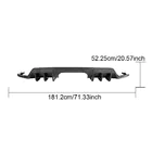 Honda Civic HB 2021– Achterbumper diffuser (carbon) foto 4