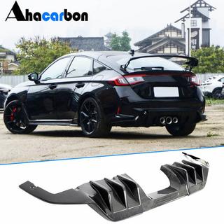Achterbumper diffuser (carbon) foto 1