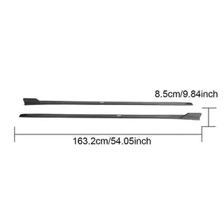 Sideskirts (Carbon) Honda Civic HB 2021– foto 3