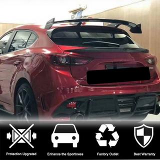 Spoiler V2 (HB, carbon) Mazda 3 2013–2019 foto 3