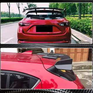 Spoiler V2 (HB, carbon) Mazda 3 2013–2019 foto 4