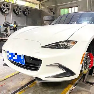 Frontbumper splitters (2022+, Carbon) Mazda MX-5 2014– foto 2