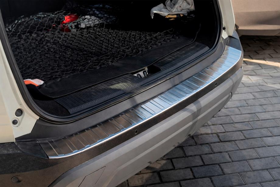 Nissan X-trail T33/Rogue 2022– Carmos RVS achterbumperbeschermer (Voor e-Power, mat) Foto 1