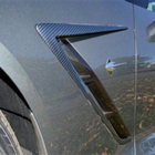 Chevrolet Corvette C7 2013–2019 Carbon voorste spatbordkappen (2013-2017) foto 1