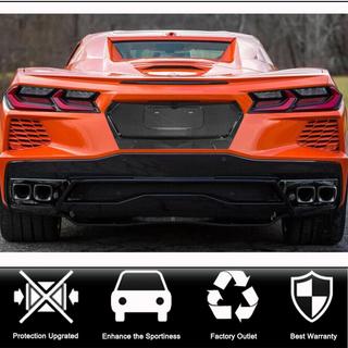 Carbon kofferbakdeksel cover (2019-2022, Carbon) Chevrolet Corvette C8 2019– foto 2