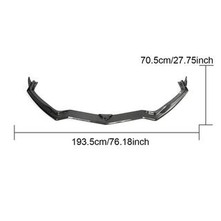 Frontbumper lip Lip (2019-2022, carbon) foto 3
