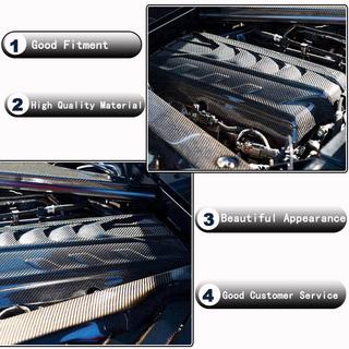 Motorafdekking (2019-2022, Carbon) Chevrolet Corvette C8 2019– foto 3