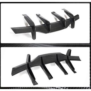 Achterbumper diffuser V1 (2019-2022, Carbon) foto 4