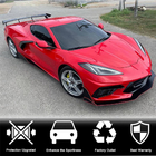 Chevrolet Corvette C8 2019– Spoiler V1 (carbon) foto 2