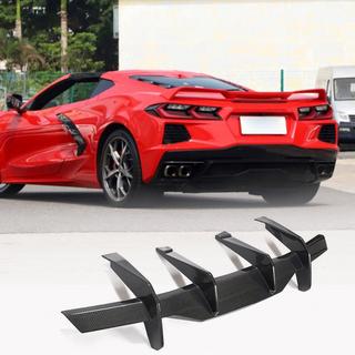 Achterbumper diffuser V2 (2019-2022, Carbon) foto 1