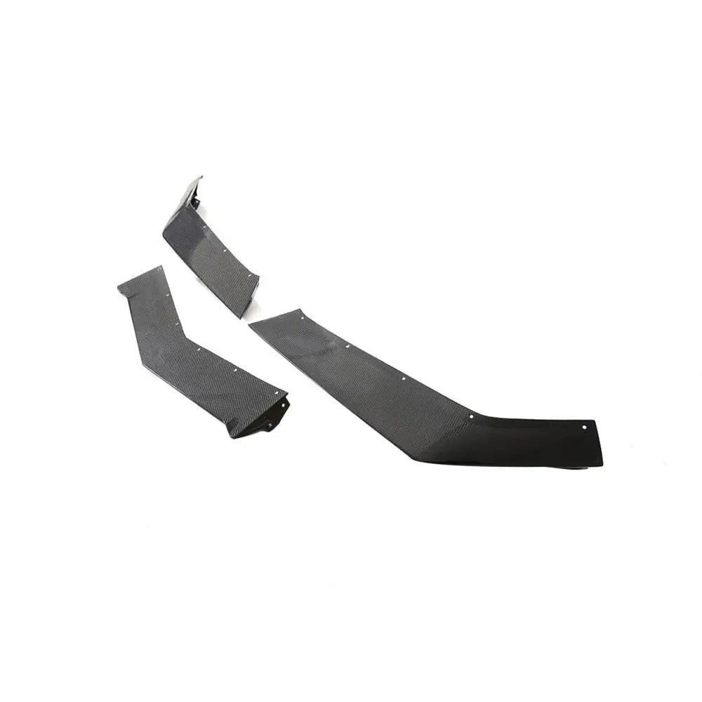 Chevrolet Corvette C8 2019– Frontbumper lip spoiler (voor Z06, 2020-2024, carbon) foto 8