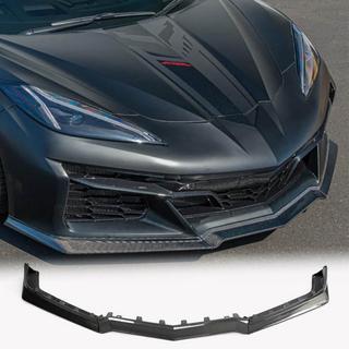 Carbon frontbumper lip (voor Z06, 2022-2024, carbon) foto 1