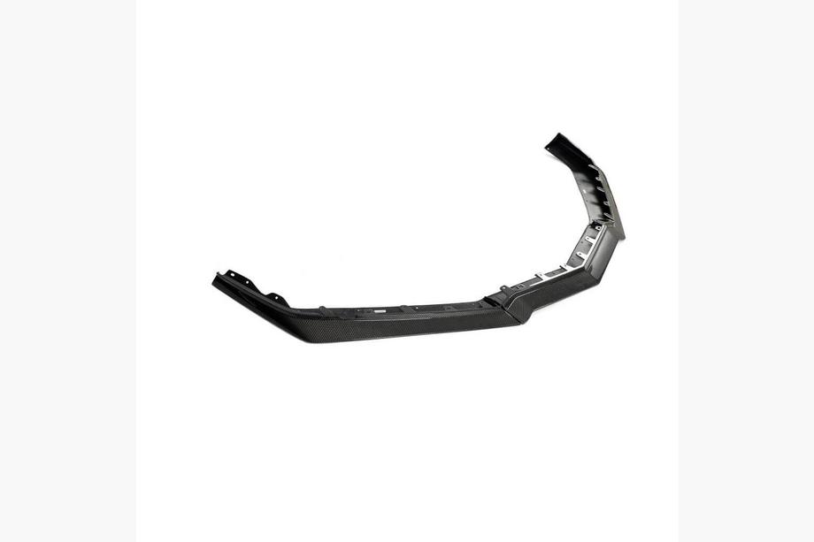 Chevrolet Corvette C8 2019– Carbon frontbumper lip (voor Z06, 2022-2024, carbon) Foto 3