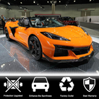Chevrolet Corvette C8 2019– Achterbumper diffuser (voor Z06, 2022-2024, carbon) foto 5