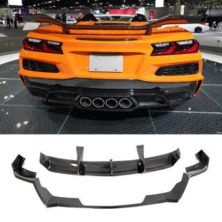 Achterbumper diffuser (voor Z06, 2022-2024, carbon) foto 1