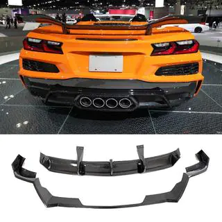 Achterbumper diffuser (voor Z06, 2022-2024, carbon) Chevrolet Corvette C8 2019– foto 1
