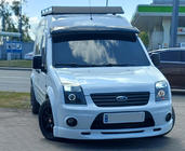 Ford Connect 2010–2013 Voorbumper onderlip (spuitklaar) foto 1