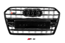 Audi A6 C7 2011–2017 Zwarte voorgrille S-Style (2014-2017) foto 2