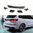 BMW X5 G05 2019–2026 Paradigma achterbumper diffuser (voor M-Sport, 2023+, echt carbon) foto 1