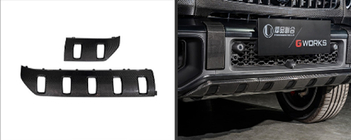 Mercedes G class W465 2025– Onderlip voor voorbumper (voor G63 AMG, carbon) foto 3