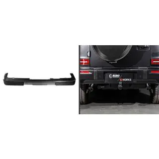 Achterbumper diffuser (voor G63 AMG, carbon) foto 4