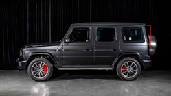 Mercedes G class W465 2025– C-stijl kappen (Carbon) foto 2