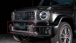 Mercedes G class W465 2025– Richtingaanwijzer omlijsting (Carbon) foto 2