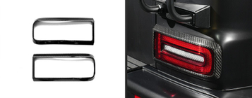 Mercedes G class W465 2025– Achterlichtomlijsting (Carbon) foto 3