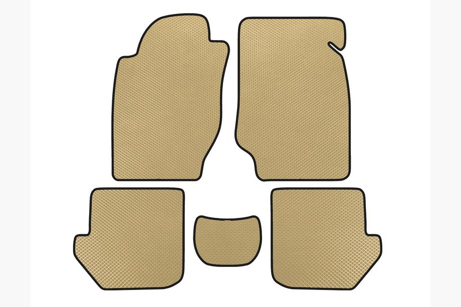 Toyota Rav 4 1996–2001 EVA automatten (Beige) Image