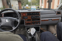 Volkswagen T4 Transporter 1990–2003 Dashboard afdeklijsten (1999-2003) Carbonlook foto 2
