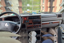 Volkswagen T4 Transporter 1990–2003 Dashboard afdeklijsten (1999-2003) Carbonlook foto 5