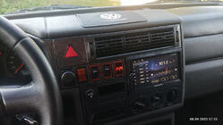 Volkswagen T4 Transporter 1990–2003 Dashboard afdeklijsten (1999-2003) Carbonlook foto 4