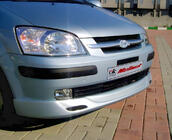 Hyundai Getz 2002– Voorbumper onderlip (spuitklaar) foto 6