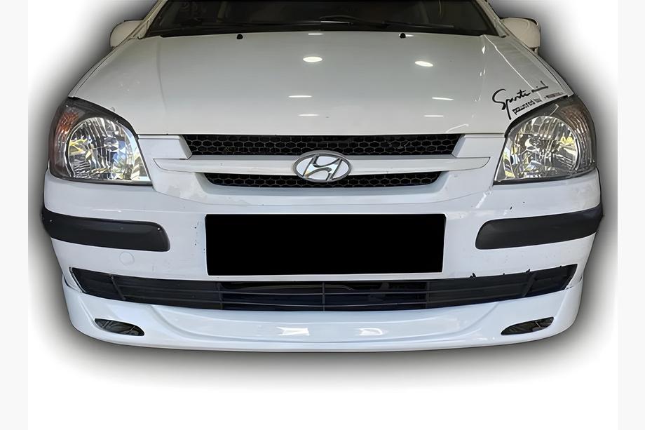 Hyundai Getz 2002– Voorbumper onderlip (spuitklaar) Image