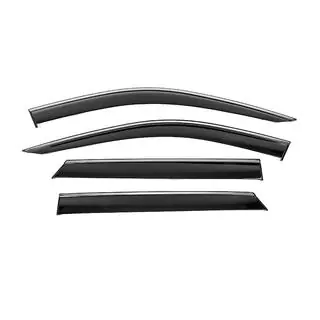 Windschermen met chromen sierlijst Niken Luxury (4 stuks)