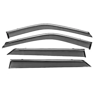 Windschermen met chromen sierlijst Niken Luxury (4 stuks) foto 1