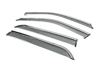 Ford Explorer 2011–2019 Windschermen met chromen sierlijst Niken Luxury (4 stuks) foto 2