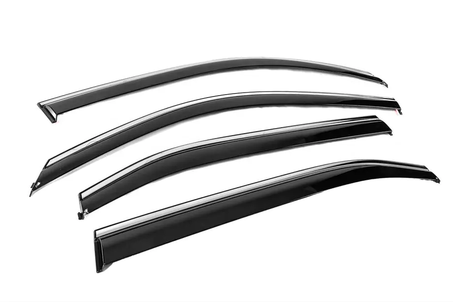 Honda HR-V 2021– Winddeflectors met chromen sierlijst Niken Luxury (EU/Asia, 4 stuks) Foto 3